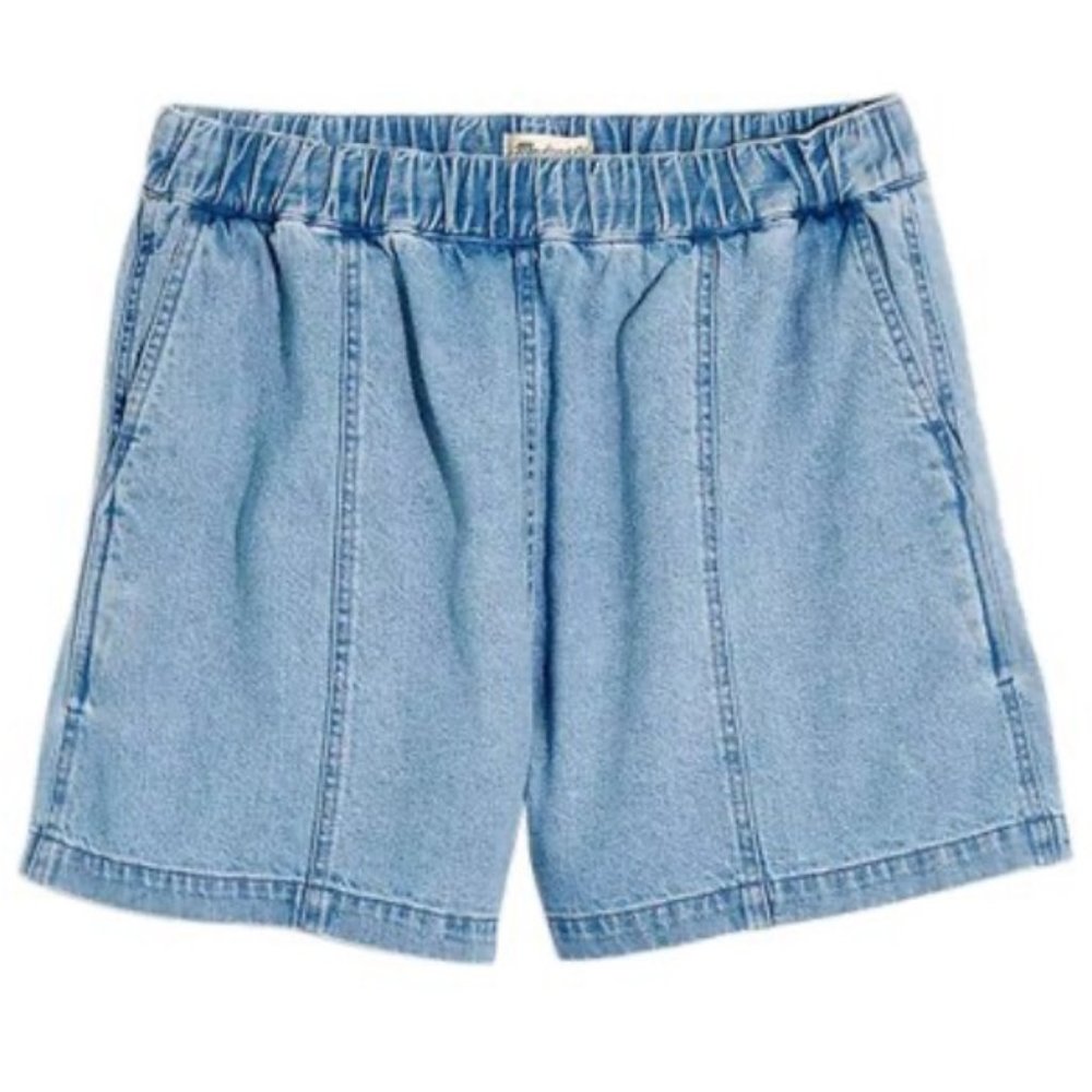 Madewell Elastic Waist Jean Shorts